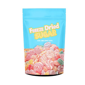 Échantillon gratuit de sachet debout personnalisé en Mylar, sachet scellé en PET/AL/PE pour bonbons lyophilisés <span class=keywords><strong>Skittles</strong></span>, sachet d'emballage pour collations/gâteaux - Product Image 5