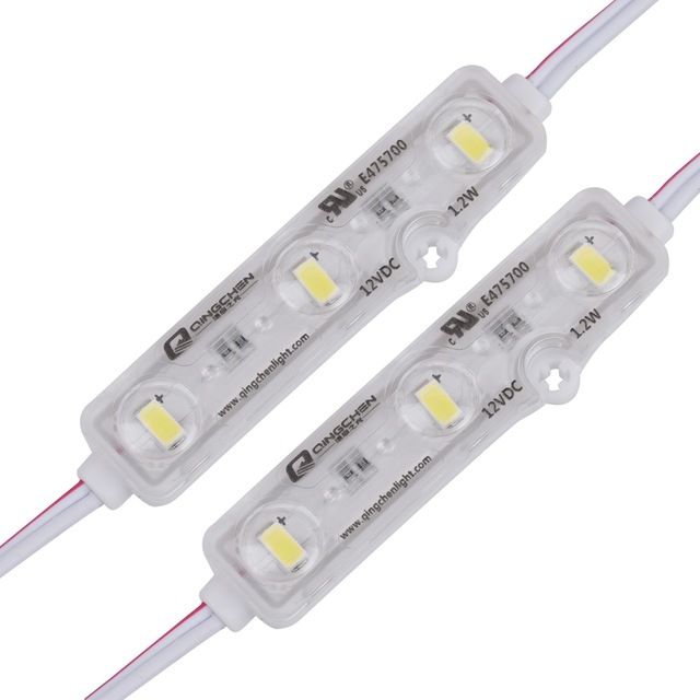 1.2W 6500K  Inject Waterproof LED Modules 12V DC  Sign Led Strip Modulo for Inflatables Modul