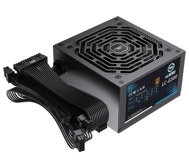 LOVINGCOOL New Computer Power Supply 80 PLUS Bronze ATX 500W 650W PSU for Office and Game Console Computer PC Power Supplies