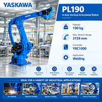 Bras robotisé YASKAWA MOTOMAN PL190 à 4 axes, 190 kg, pour palettisation, depalettisation, manutention de matériaux, préhension et placement