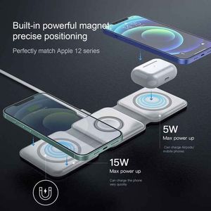 Newest Portable Magnetic Fast Charger Holder 3 in 1 Multifunction 15W Wireless Charging Stand Charger Station for Phone 15 16 - Product Image 5