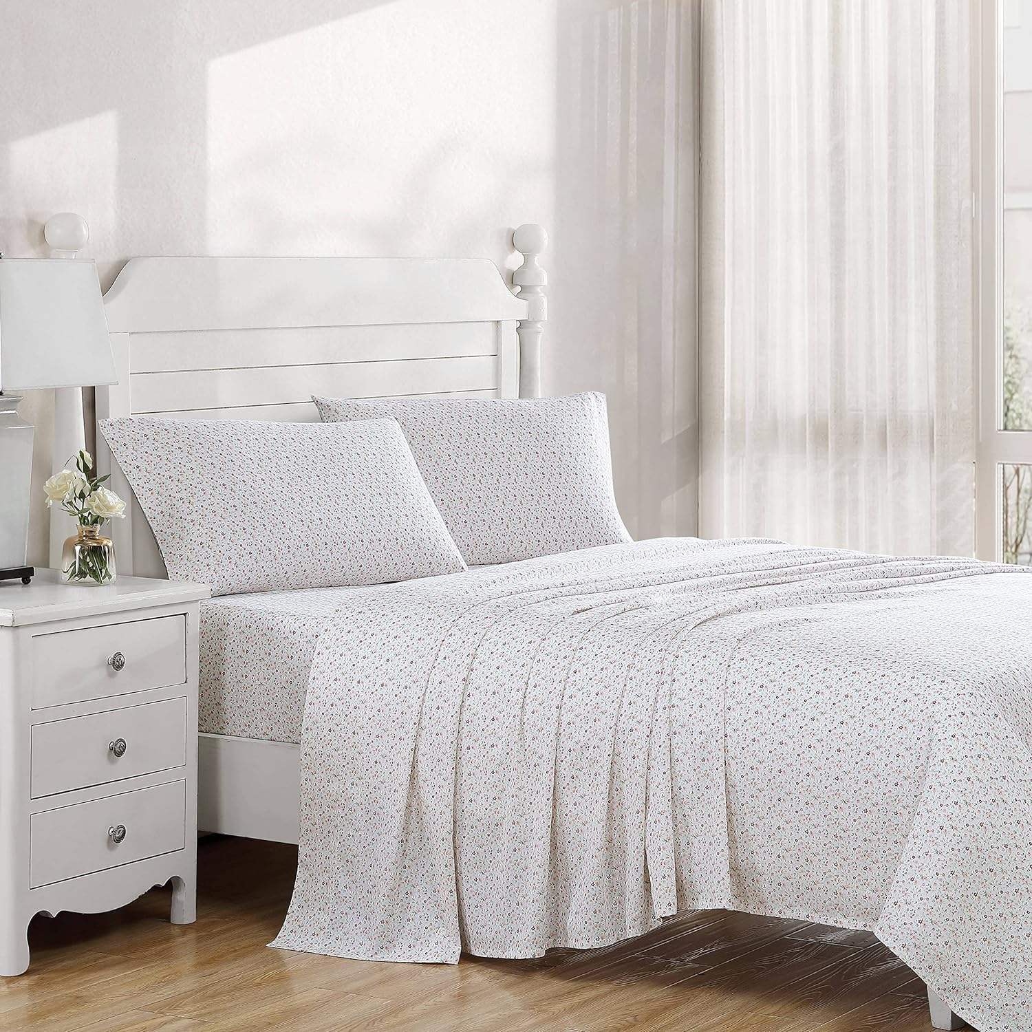 Rosa y rojo y blanco