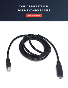 Cavo Console Type-C RS485 FT232RL a RJ45 8P8C M in PVC Ecologico, Chip Personalizzabili Disponibili - Product Image 4