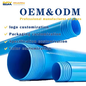 2025 OEM 2 Zoll PVC-Gewinde kappe Polyethylen Sonder größe Dick Schwarz Preis Verpackung Schlauch rolle Regenwasser rohre Kunststoff rohr - Product Image 4