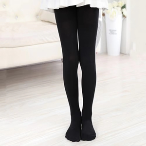 Collants de danse pour enfants, collants de ballet pour filles, bas en velours blanc pour enfants, collants professionnels pour filles - Product Image 6