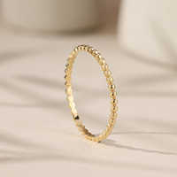 Bijoux LUMINA, divers styles de bagues en or disponibles, Au750, bagues simples tendance, platine et or, bagues en or 18 carats pour femmes