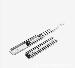 1500Mm Lange 227Kg Zware Duwvergrendeling Hoge Temperatuurbestendige Koudgewalste Stalen Kogellager Telescopische Kanaallade - Product Image 5