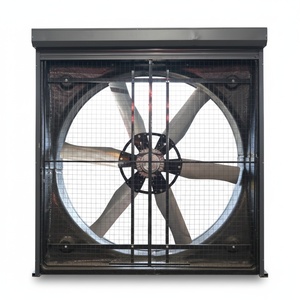 Ventilador de Extracción Industrial de Flujo Axial Bonawind de Alta Eficiencia de 98'', Motor de Alta Resistencia, Flujo de Aire de 235000 m/h, IP55, Control por Aplicación - Product Image 3