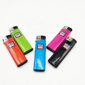 Nhà Máy Bán Buôn Nhựa Refillable Gas Nhẹ Hơn Điện Hút Thuốc Lá Nhẹ Hơn - Product Image 1