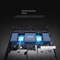 Serveur 4U 5298V7 à 60 baies 3,5 pouces SAS SATA Hot Swap DDR5 haute densité pour le stockage et la sauvegarde de grands volumes de données