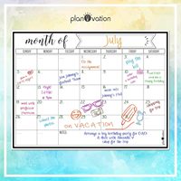 Calendrier effaçable à sec magnétique blanc pour la planification mensuelle et hebdomadaire pour les enfants, les adolescents et les adultes