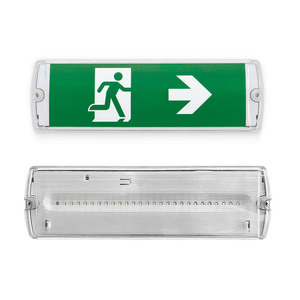 Thượng Hải nhà máy bán hàng trực tiếp trong nhà ip30 dẫn vách ngăn thoát có thể sạc lại Exit dấu hiệu ánh sáng khẩn cấp - Product Image 2