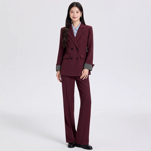 Women's Suit Jacket Solid Color Polyester Anti-Wrinkle Loose Casual Blazer Spring Autumn 2025 Style - Product Image 3