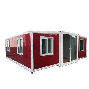 Licht Stalen Frame Container Huis Australië Uitschuifbare Home Office Kit Geprefabriceerde Beweegbare Woning