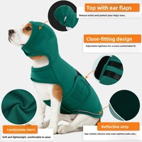 Cagoule apaisante réfléchissante pour chien avec protège-oreilles, anti-anxiété sonore, pour l'alimentation, accessoire pour animaux de compagnie, vente en gros