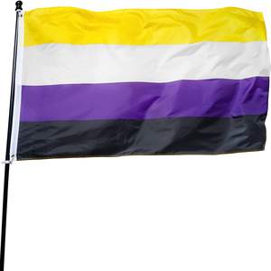 Nueva <span class=keywords><strong>Pansexual</strong></span> Rainbow Flag Gay Pride Lesbian Peace LGBT Impreso 3x5 FT Flag Banner - Product Image 5