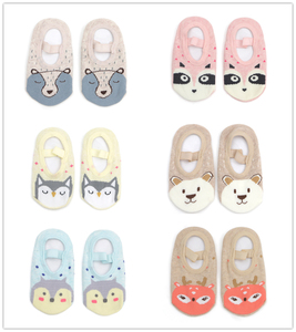 Cute Animal Baby Girl <strong>Boy</strong> Cotton <strong>Socks</strong> Anti Slip Grip Sole <strong>Slipper</strong> Floor <strong>Socks</strong> - Product Image 2