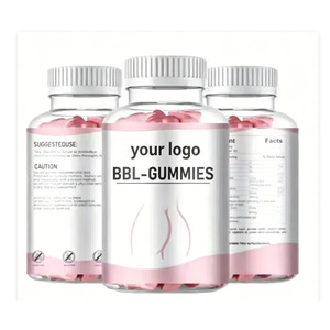 Custom Logo BBL <b>Gummy</b> <b>Candy</b> for Hip & Butt Enlargement Beauty Supplement for Women - Product Image 1