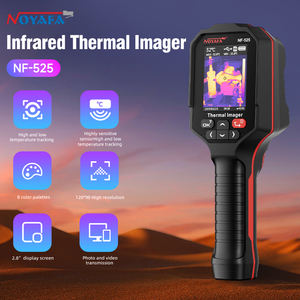 Caméra thermique infrarouge portative NOYAFA NF-525, résolution 120×90, -20~550 ° Caméra thermique à lumière visible 1080P avec 8 palettes de couleurs - Product Image 2