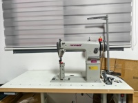 Machine à coudre pour l'industrie de la chaussure RONMACK RM-6810, machine à coudre à bras rond pour cuir