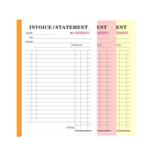 Libro de facturas Encuadernación perfecta Estilo de libro Recibo Papel sin carbón Impresión offset para pedidos de <span class=keywords><strong>venta</strong></span> Vales de pedidos de compra - Product Image 6