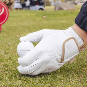 ถุงมือกอล์ฟหนังแท้พรีเมี่ยมสำหรับทุกสภาพอากาศถุงมือกอล์ฟมีความนุ่มระบายอากาศได้ดี - Product Image 5