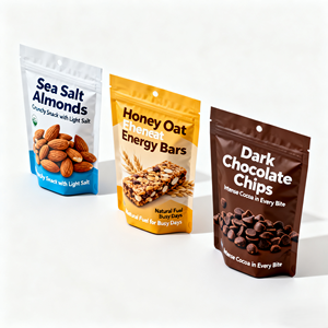 Túi bỏng ngô bao bì để bán <span class=keywords><strong>Ziplock</strong></span> đóng gói túi tùy chỉnh kích thước Zip khóa thực phẩm cấp đóng gói - Product Image 1