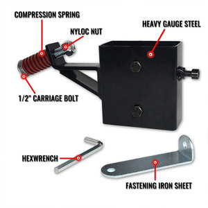 Móc treo mục tiêu bắn súng bằng thép Giá đỡ treo <span class=keywords><strong>DIY</strong></span> để luyện tập bắn súng phản ứng bền bỉ Dễ dàng lắp đặt mục tiêu bắn súng bằng thép - Product Image 3