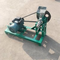 Petite machine à souffler les aliments multifonctionnelle, extrudeuse de craquelins de riz, pour utilisation en véhicule de stand de pop-corn mobile, avec moteur, capacité 10 kg MA