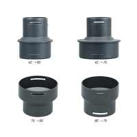 LIYANG Raccord de réduction universel pour conduite d'air 90mm-75mm pour systèmes de chauffage au diesel universels