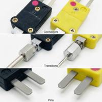 Konektor Termokopel Tipe Huadong Omega K/j Dengan Penjepit Kabel