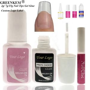 GREENKEM Private Label Custom 2g/ 7g/15g <span class=keywords><strong>Faux</strong></span> <span class=keywords><strong>ongles</strong></span> Paillettes Acrylique Brosse <span class=keywords><strong>Faux</strong></span> Ongle Outils de soin des <span class=keywords><strong>ongles</strong></span> <span class=keywords><strong>Colle</strong></span> à séchage rapide - Product Image 1