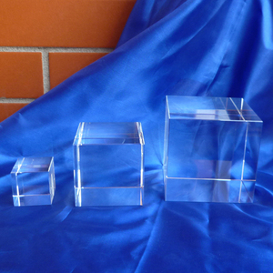 VUÔNG trống thủy tinh pha lê khối lập phương chặn giấy MH-F0564 - Product Image 6