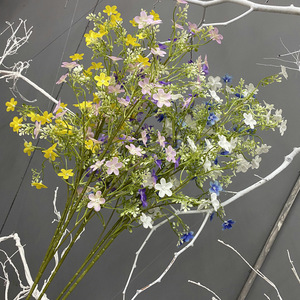 Usine de fleurs artificielles Meiyu Craft, bouquet de marguerites sauvages en soie de 1 m pour la décoration intérieure du salon - Product Image 2