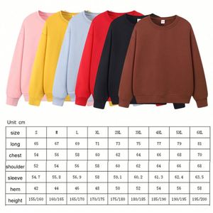 Sweat-shirt personnalisé de haute qualité 100% coton, imprimé neutre, streetwear d'hiver, sans cordon, vente en gros - Product Image 5