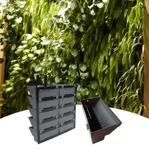 Living groene muur Verticale tuin groene muur planter box