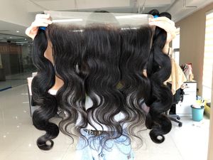 13x4 13x6hd Trong Suốt Ren đóng cửa phía trước chất lượng tốt nhất Brazil Trinh Nữ tóc 100% tóc con người tự nhiên chân tóc toupee sản phẩm - Product Image 2