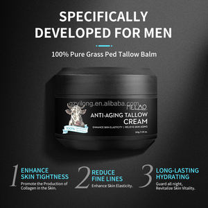 MELAO Facial Cream Skin Care Tallow Cream for <strong>Men</strong> <strong>Anti</strong> <strong>Aging</strong> <strong>Moisturiser</strong> Hydrating <strong>Men's</strong> Skin Care HALAL Grass Fed Tallow Cream - Product Image 5