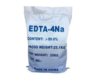 산업용 등급 EDTA 분말 순도 99% CAS 64-02-8 수처리 화학 약품용 백색 결정성 2Na 4Na 모델 - Product Image 1