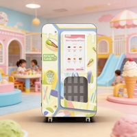Máquina Expendedora Comercial de Helados para Centros Comerciales, Solución Automática de Venta de Helados Suaves para Operadores Minoristas
