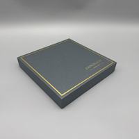 Ensemble d'emballage cadeau en feuille d'or Shengcan avec insert pour truffes au chocolat, sac en papier, boîte en papier rigide