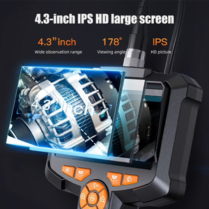 Mini-handheld-endoscoop met 4,3-inch IPS-scherm 1080P HD-borescoop met SD-kaart voor pijpleidinginspectie - Product Image 3
