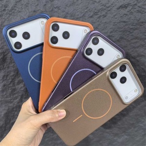 Vải Mô Hình Chống-Vân Tay PC Trường Hợp Đối Với iPhone 17 Pro Từ Điện Thoại Di Động Trường Hợp Đối Với iPhone 17 16 15 14 13 12 - Product Image 3
