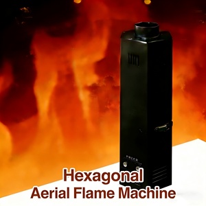 उच्च गुणवत्ता वाले लौह dmx512 5-चैनल हेक्सागोनल लौ मशीन 300w एसी 110-220v चरण पाइरोटेक्निक प्रदर्शन के लिए - Product Image 3