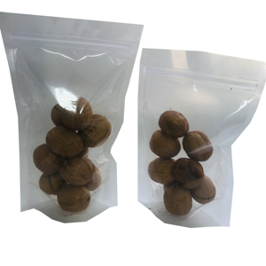 Bolsa <span class=keywords><strong>de</strong></span> plástico transparente con logotipo personalizado, paquete <span class=keywords><strong>de</strong></span> café con cremallera, venta al por mayor - Product Image 4