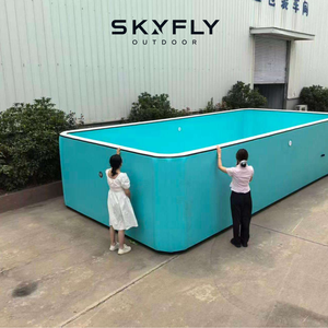 Wholesale Inflatable PVC Swimming <strong>Pool</strong> Outside <strong>Pools</strong> Swim Outdoor Fish Pond Durable Supplier OEM - Product Image 5