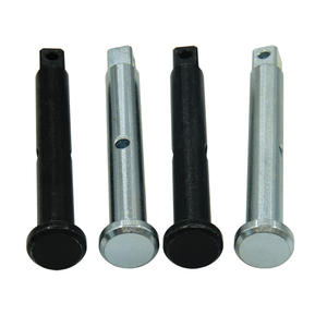 45 #   Pasadores de Posicionamiento de Cabeza Plana de Acero, Pasadores de Horquilla con Orificio en el Extremo, Pasador Cilíndrico, Azul y Negro, Zincado - Product Image 5