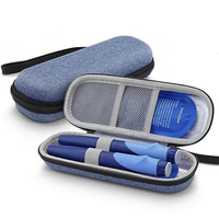 Étui isotherme pour insuline EVA, fermeture éclair, portable, étanche, boîte de rangement pour médicaments, glacière isotherme pour extérieur, boîte réfrigérée médicale