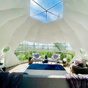 <span class=keywords><strong>Meilleur</strong></span> prix Hôtel Luxe <span class=keywords><strong>Camping</strong></span> Glamping Dôme Tente avec salle de bain - Product Image 6