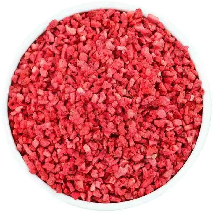 Huaran Freeze Dried Strawberry Granules Bulk Crispy Natural Sweet ...